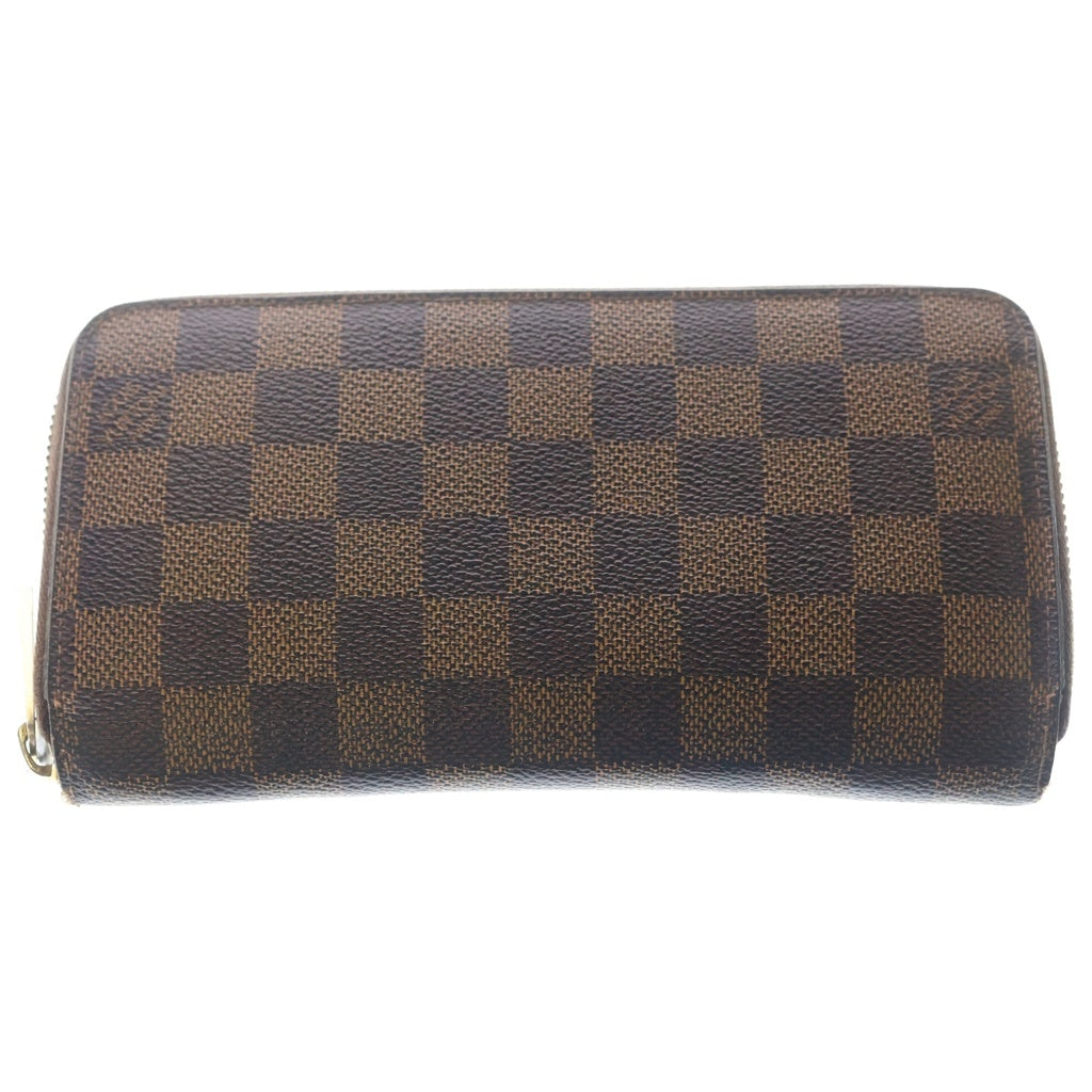 LOUIS VUITTON(ルイヴィトン) ダミエ ジッピーウォレット ラウンドファスナー 長財布 ブラウン N60015
