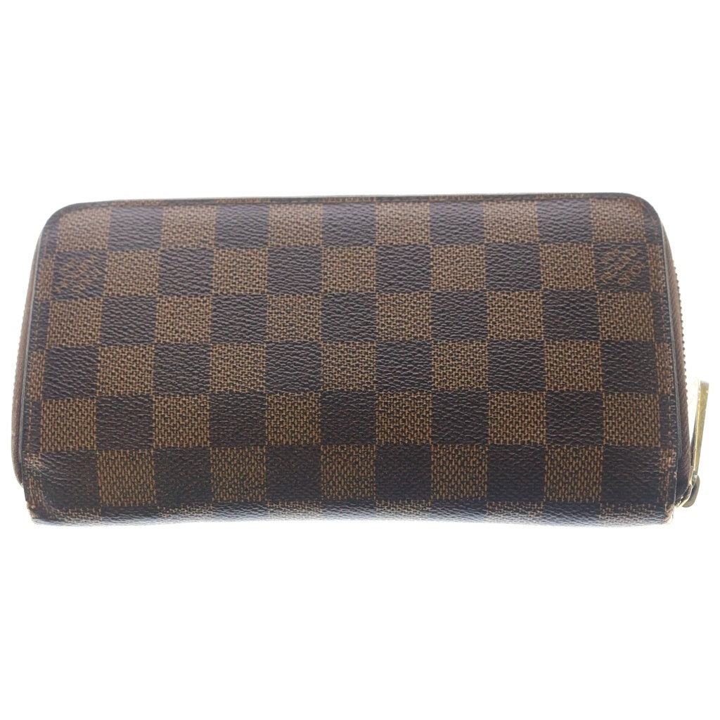 LOUIS VUITTON(ルイヴィトン) ダミエ ジッピーウォレット ラウンドファスナー 長財布 ブラウン N60015