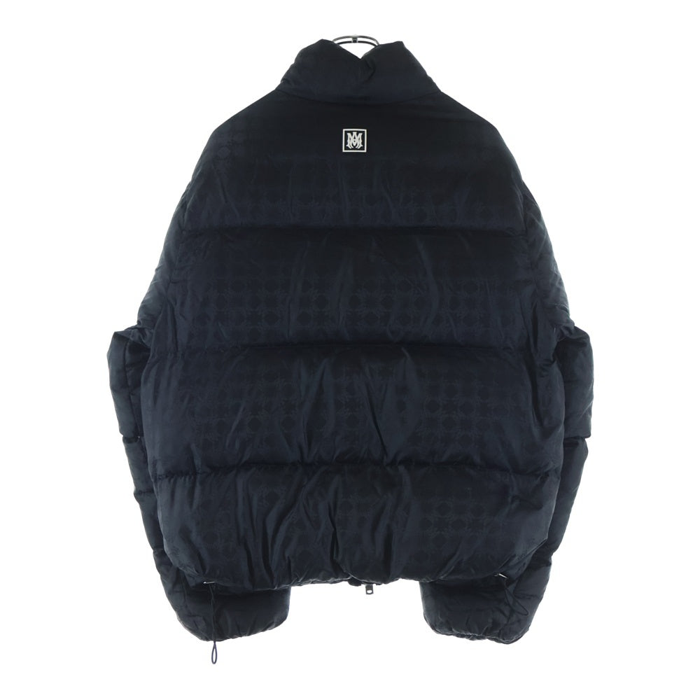 AMIRI(アミリ) 25SS MA Quad Down Jacket ジャカード パデッド ダウンジャケット AMOUDO1004 ブラック