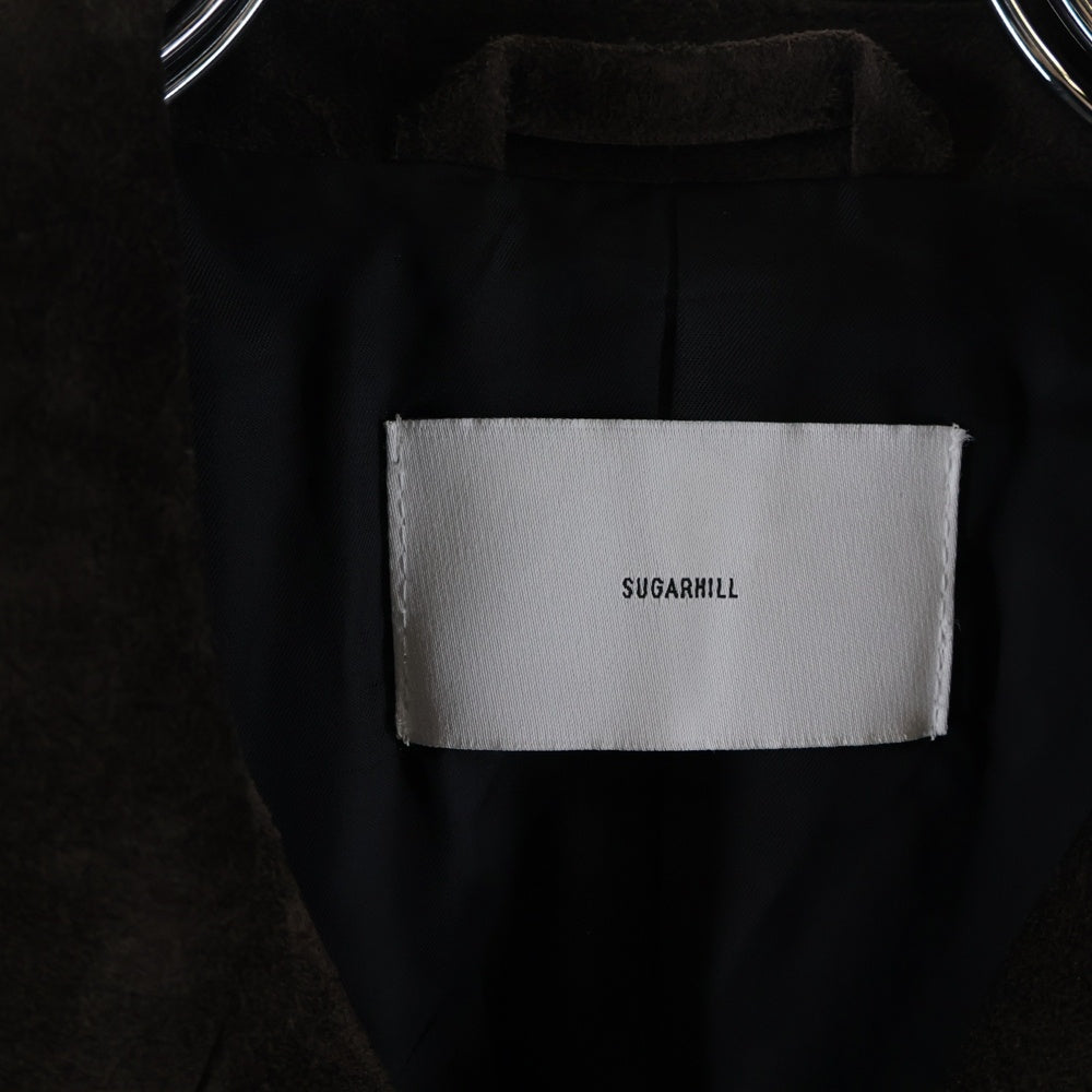 SUGARHILL(シュガーヒル) 25AW SUEDE LEATHER BLOUSON カウレザー ジャケット 25330702 ブラウン
