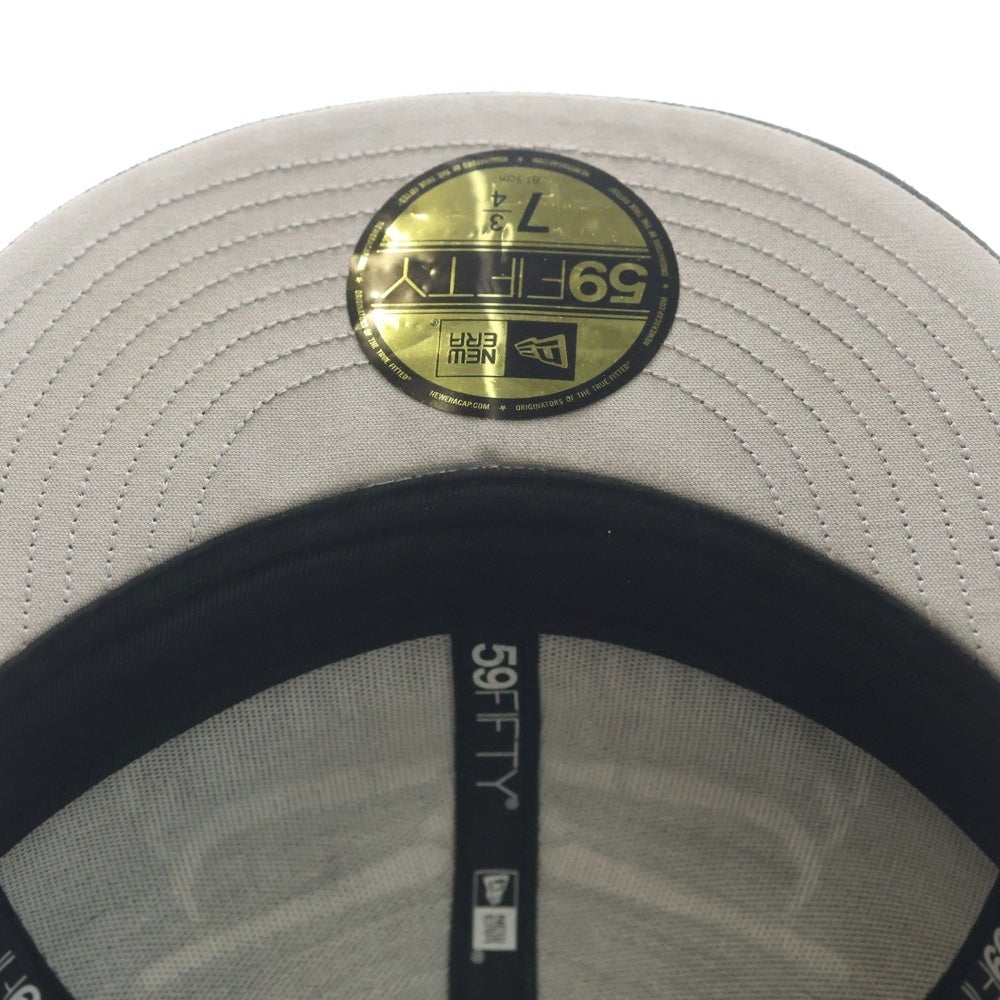 SUPREME(シュプリーム) 25SS ×NEW ERA Bones BOX LOGO スケルトンデザイン キャップ ブラック 7 3/4 61.5cm