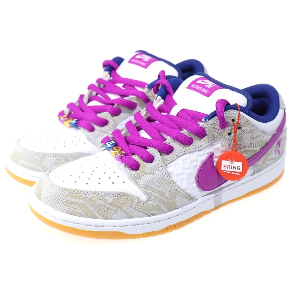 NIKE(ナイキ) ×Rayssa Leal Dunk Low PRM Pure Platinum and Vivid Purple FZ5251-001 US10.5/28.5cm
