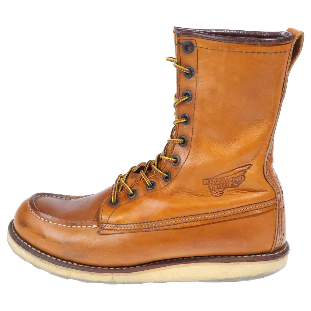 RED WING(レッド ウイング) 877 8-INCH Classic Moc-Toe クラッシック モックトゥ ワークブーツ ハイカットブーツ ブラウン 26.5cm