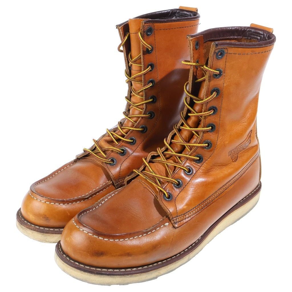 RED WING(レッド ウイング) 877 8-INCH Classic Moc-Toe クラッシック モックトゥ ワークブーツ ハイカットブーツ ブラウン 26.5cm
