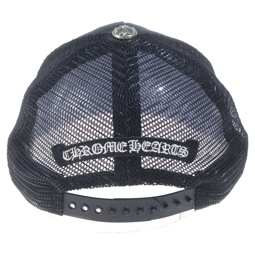 CHROME HEARTS(クロムハーツ) TRUCKER CAP KING TACO キングタコ トラッカー メッシュキャップ 帽子 ブラック