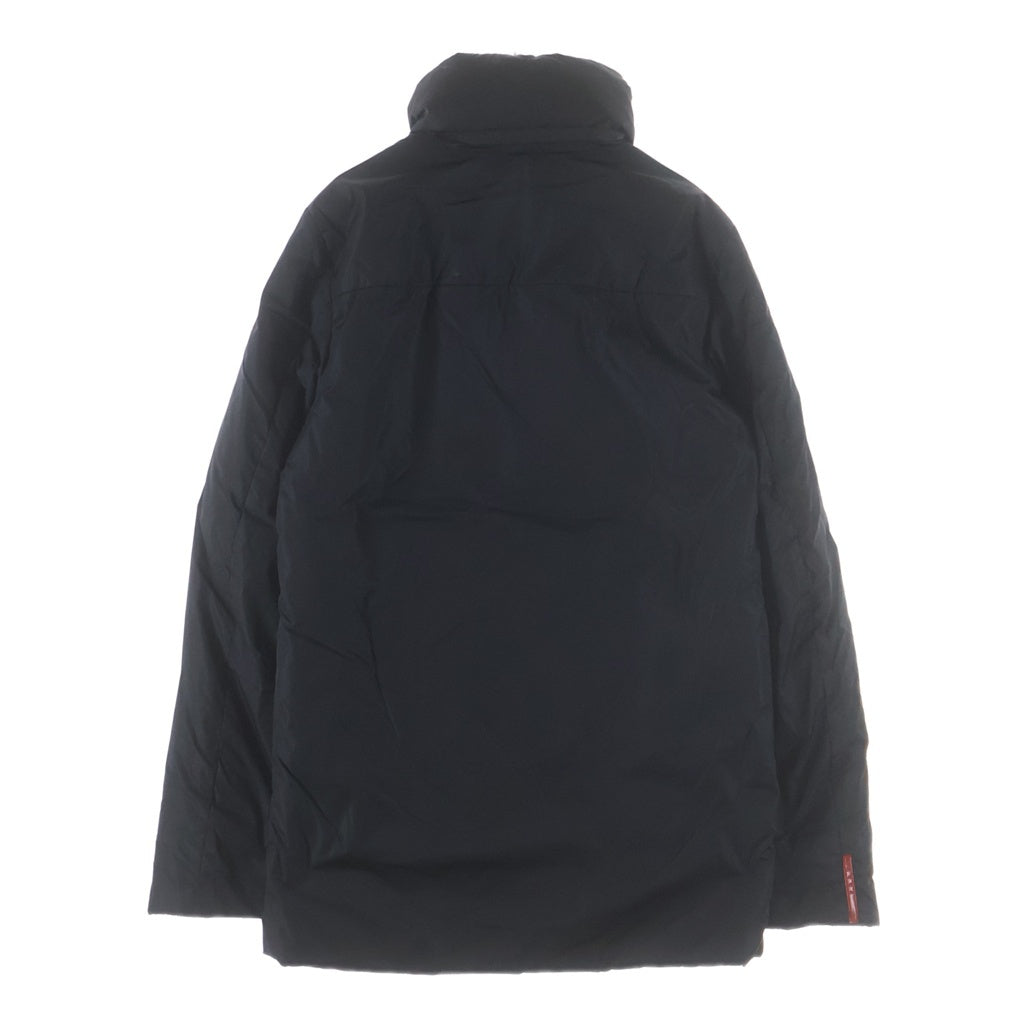 PRADA SPORT(プラダ スポーツ) ナイロン中綿ジャケット ダブルジップ ナイロン ブラック SGA293