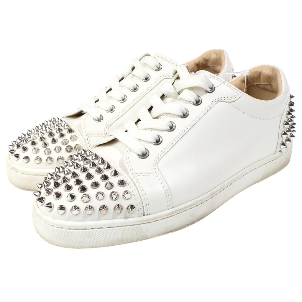CHRISTIAN LOUBOUTIN(クリスチャンルブタン) SEAVASTE 2 FLAT CALF シーバスト 2 フラット カーフ ローカットスニーカー ホワイト