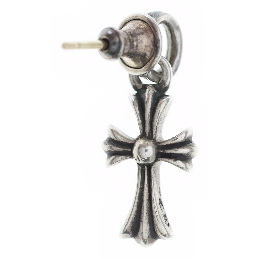 CHROME HEARTS(クロムハーツ) BBY F PPRCHN ベイビーファットクロス ドロップピアス シルバー BCA090
