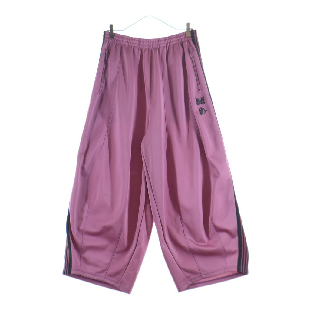 Needles(ニードルス) Kae Tanaka H.D. Track Pant - Poly Smooth ヒザデルトラックパンツ ピンク QV429