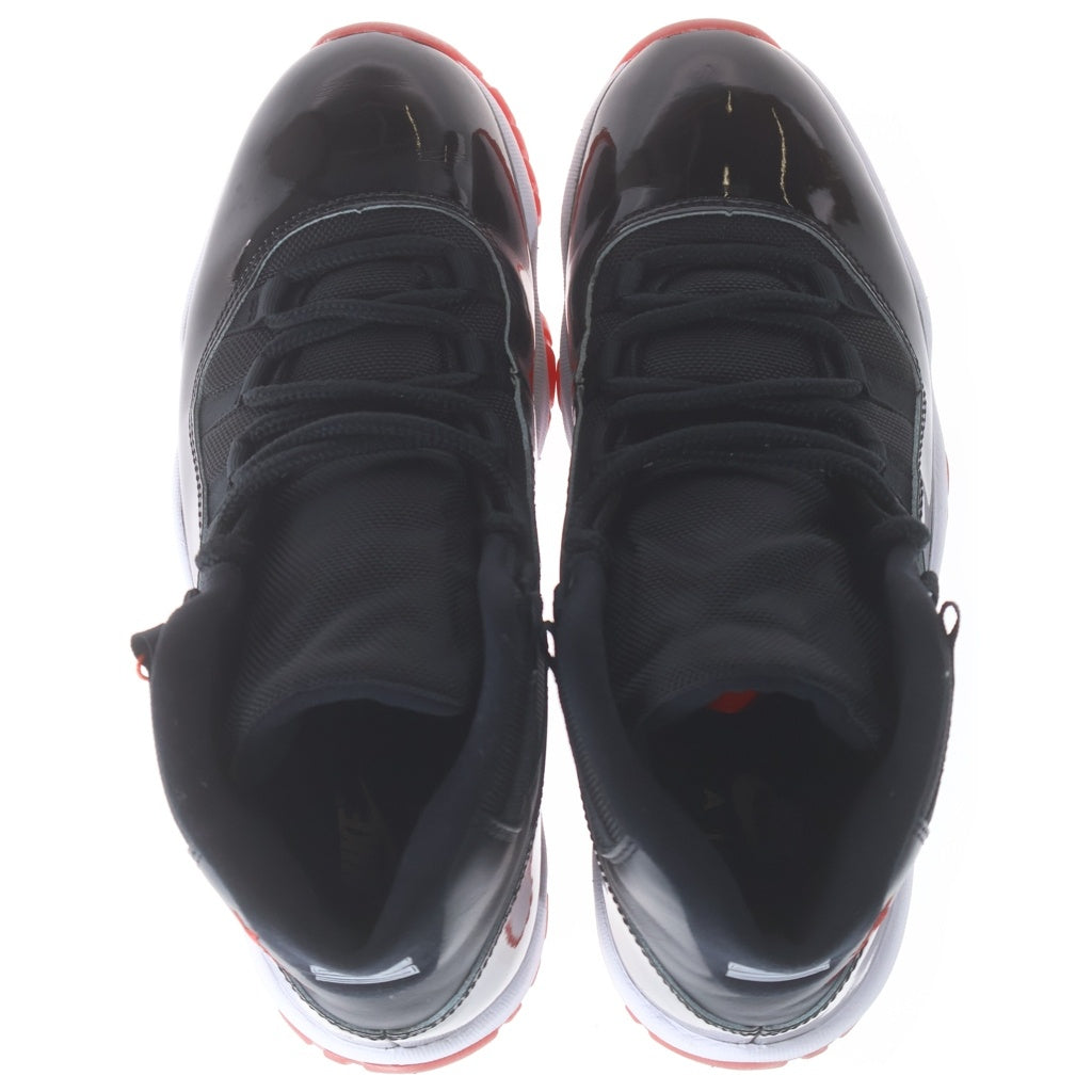 NIKE(ナイキ) AIR JORDAN 11 RETRO BRED 378037-061 エアジョーダン11 レトロ ブレッド ハイカットスニーカーブラック/レッド US9/27cm