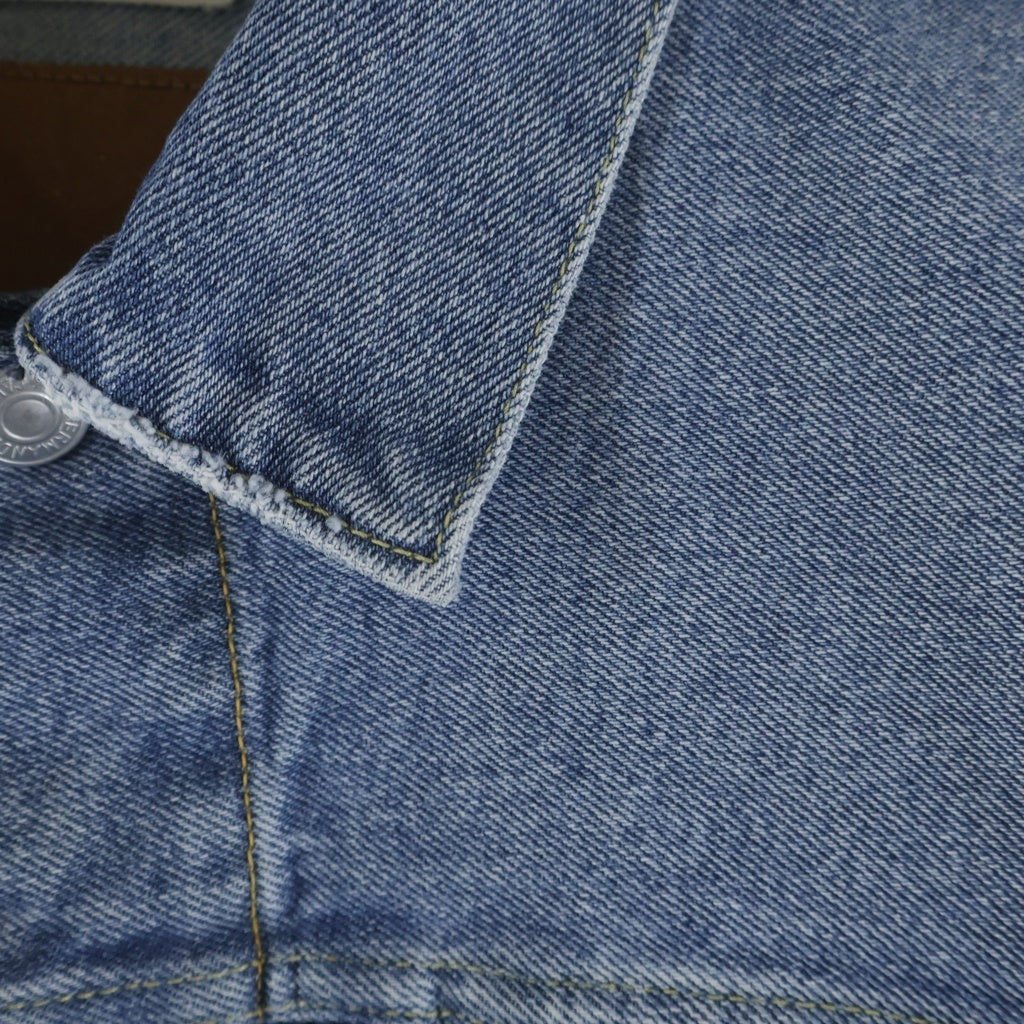 RON HERMAN(ロンハーマン) Recycled Cotton Used Denim Jacket リサイクルコットン ユーズド デニムジャケット インディゴ 4120400018
