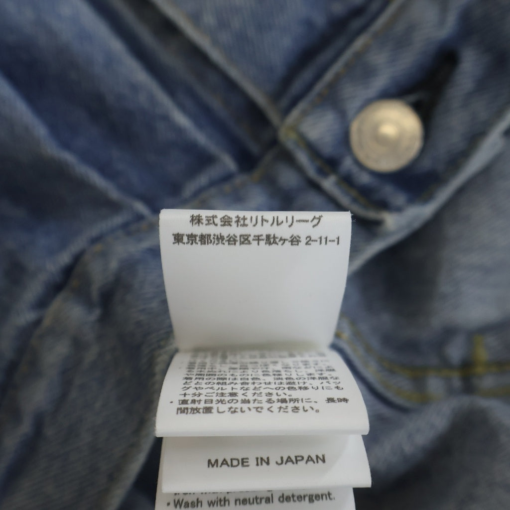 RON HERMAN(ロンハーマン) Recycled Cotton Used Denim Jacket リサイクルコットン ユーズド デニムジャケット インディゴ 4120400018