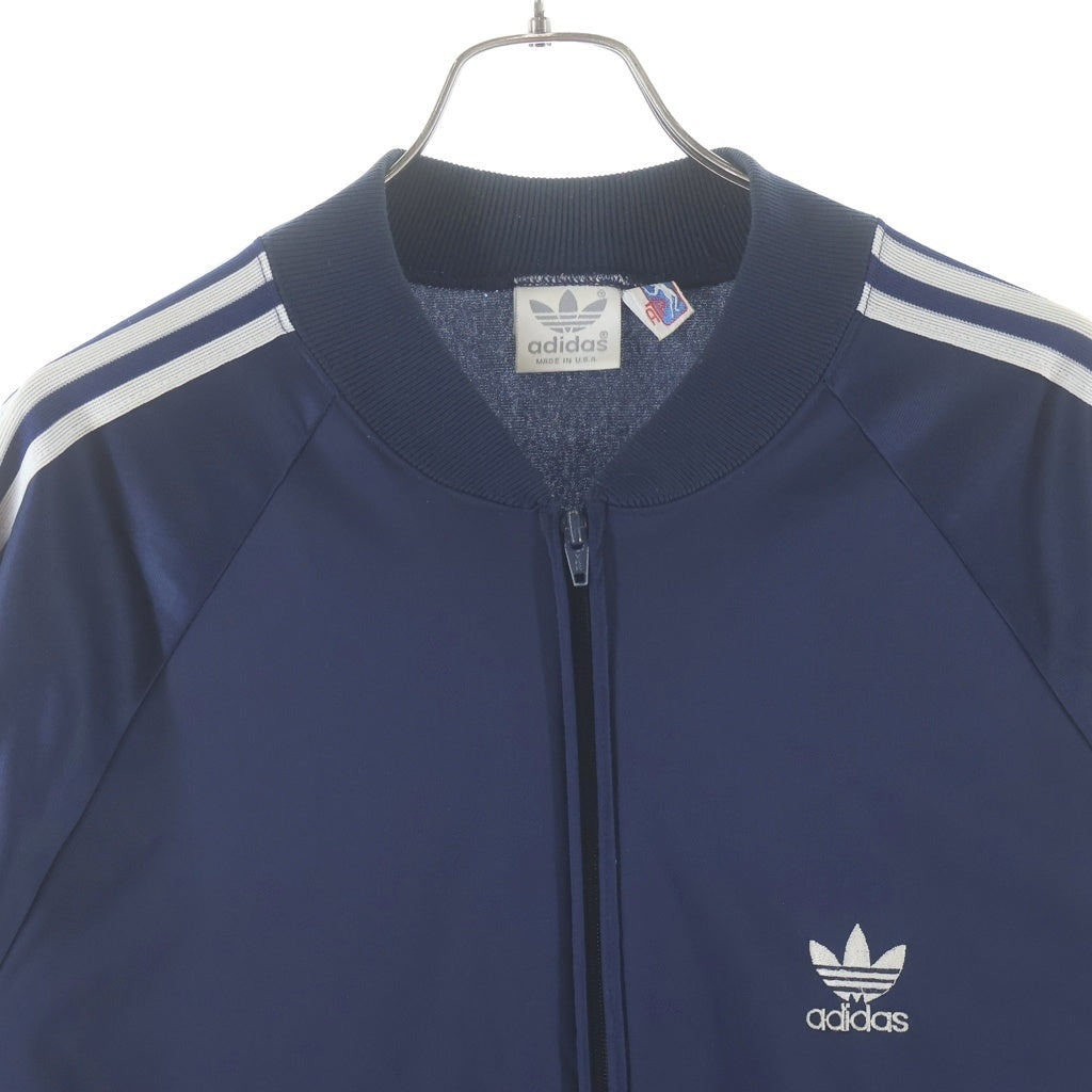 adidas(アディダス) 80s adidas originals ATP Track Jacket トラックジャケット USA製 ネイビー/ホワイト