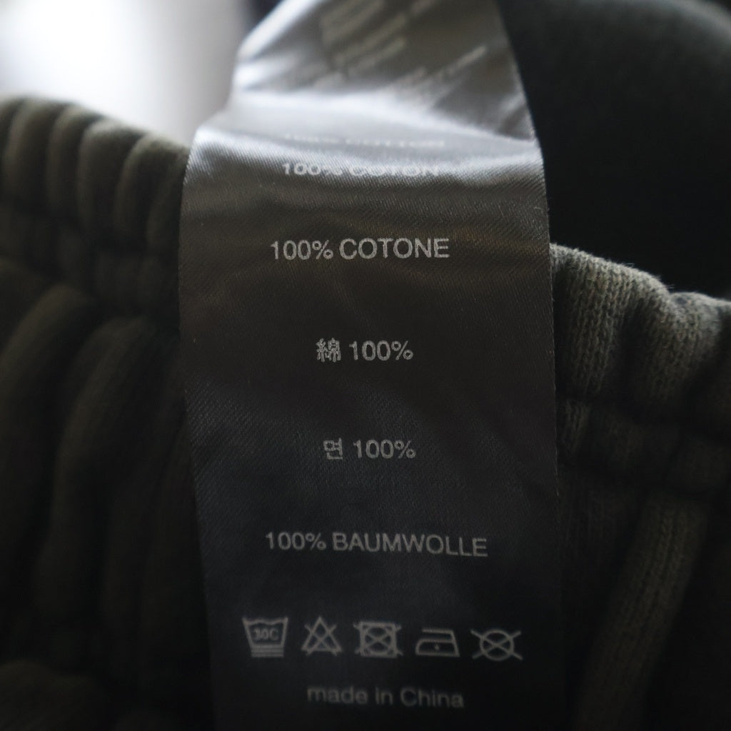 entire studios(エンタイア スタジオ) FULL SWEATPANT フルスウェットパンツ ウォッシュド ブラック ES2489 PO0209