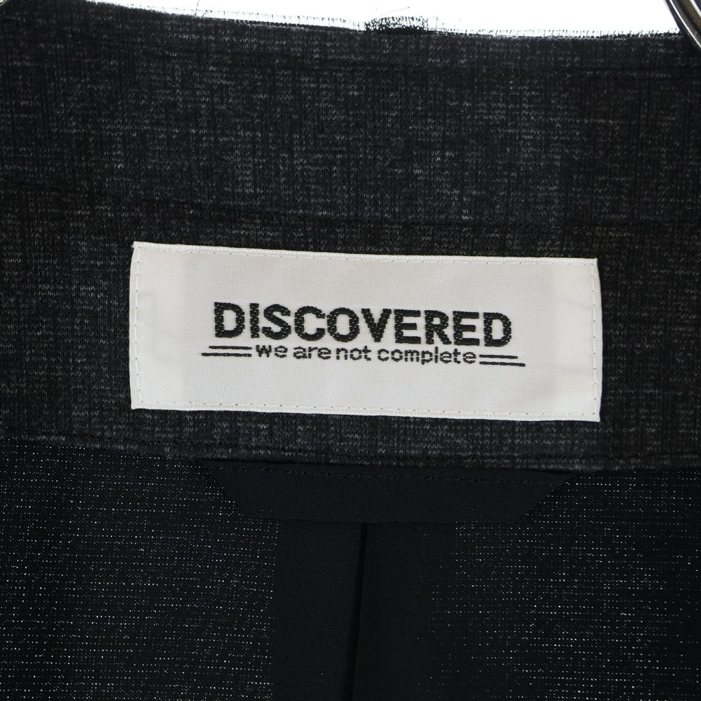 DISCOVERED(ディスカバード) 24SS GRAFFITI JACKET グラフィティ ジャケット グレー/ブラック ィDC-SS24-JK-02