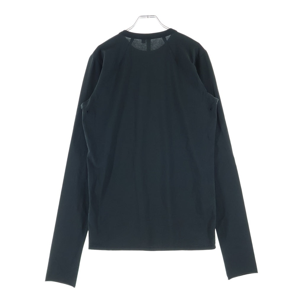 entire studios(エンタイア スタジオ) PRIMER LONG SLEEVE プライマー ロングスリーブ ストレッチ 長袖Tシャツ ブラック ES2262