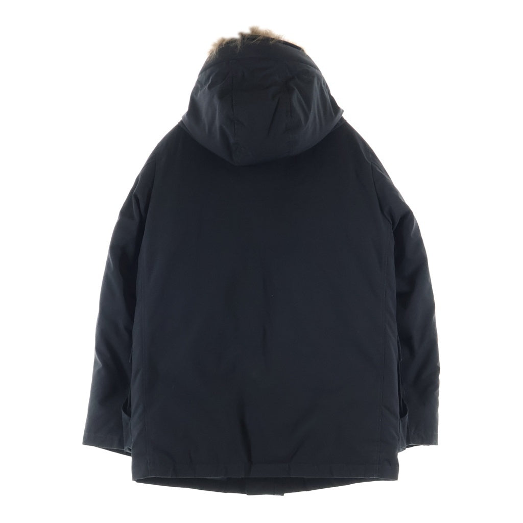 DANTON(ダントン) ラクーンファー ジップアップ ダウンジャケット ブラック 18A-FA-002