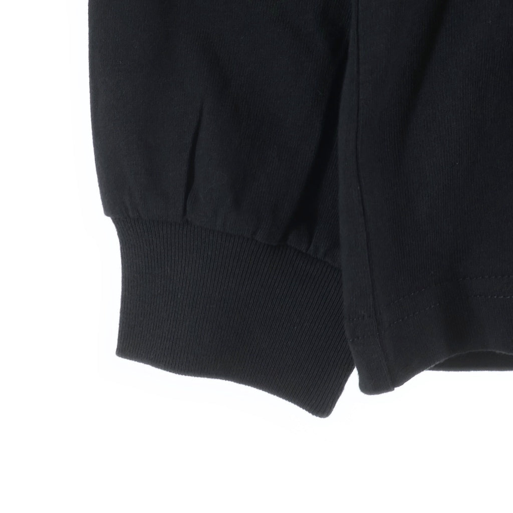 WTAPS(ダブルタップス) 25AW ACADEMY LS COTTON コットン 長袖Tシャツ ロングスリーブカットソー チャコールグレー C8-D410