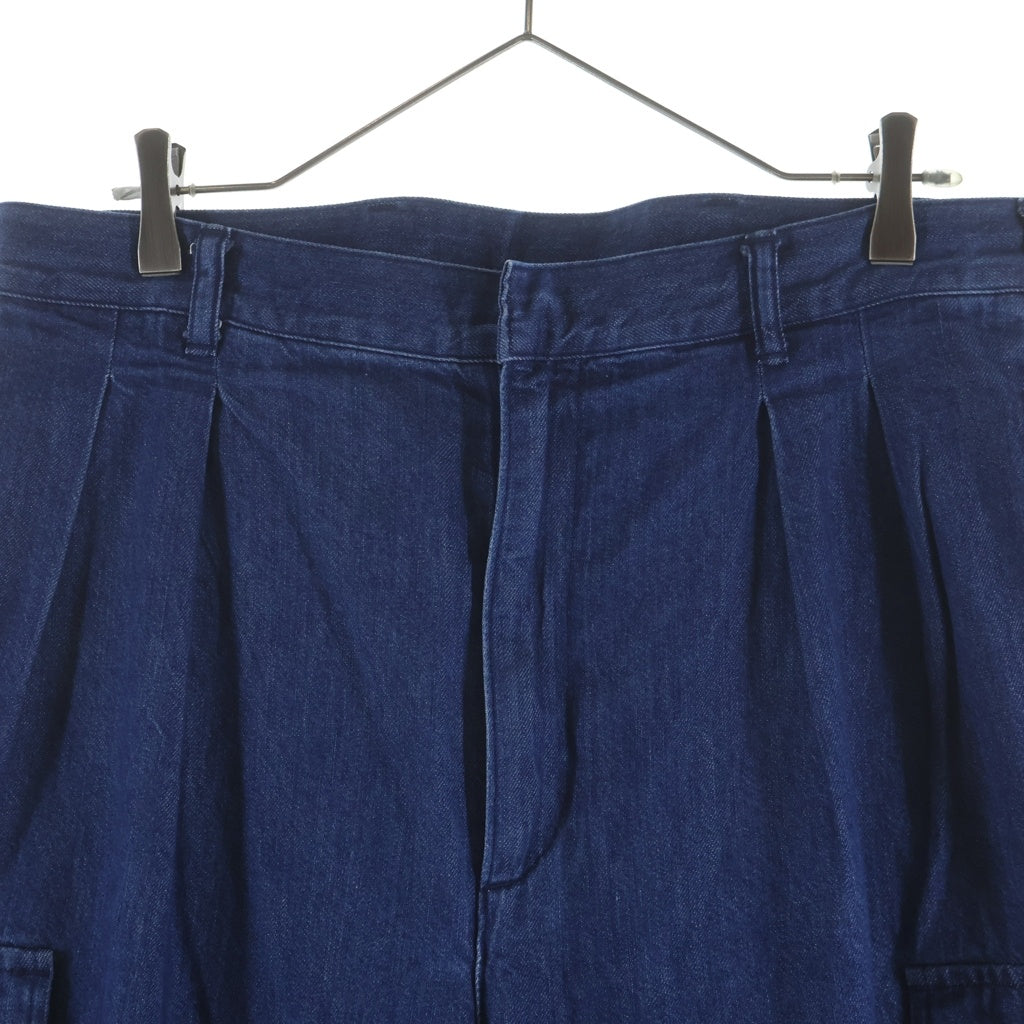 WTAPS(ダブルタップス) 25SS MILT2301 TROUSERS COTTON DENIM コットンデニムパンツ トラウザー インディゴ 251WVDT-PTM04