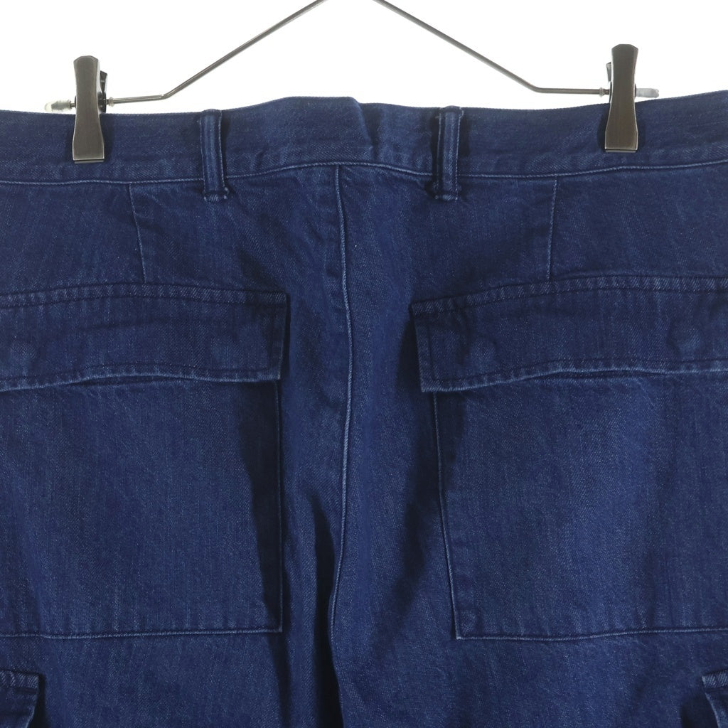 WTAPS(ダブルタップス) 25SS MILT2301 TROUSERS COTTON DENIM コットンデニムパンツ トラウザー インディゴ 251WVDT-PTM04