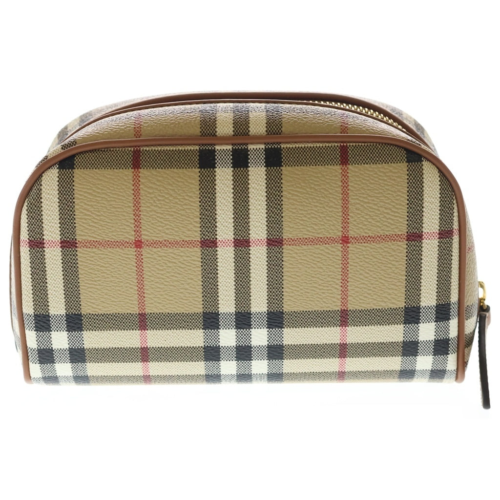 BURBERRY(バーバリー) スモール チェック トラベルポーチ 8067159 ベージュ レディース