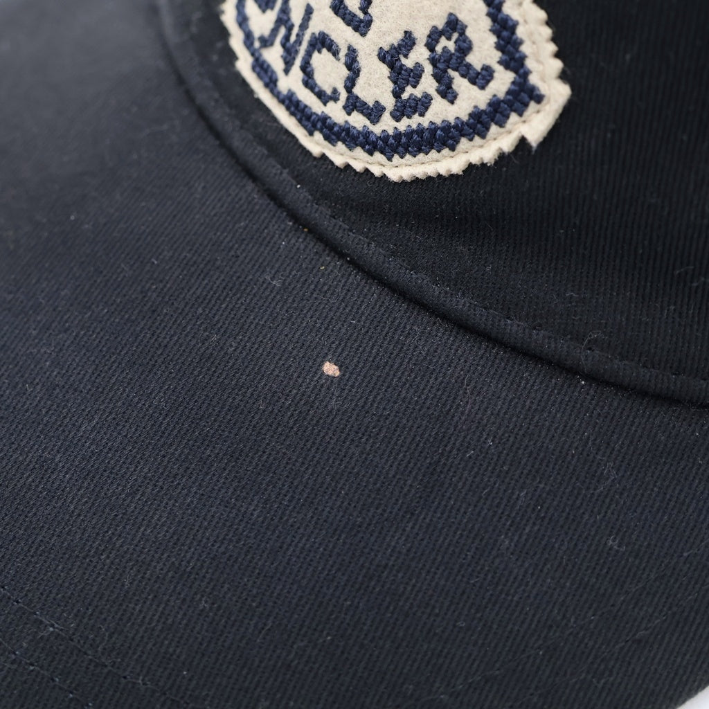 MONCLER(モンクレール) 24AW BASEBALL CAP ロゴパッチ ベースボールキャップ ブラック J20913B00014 0U162