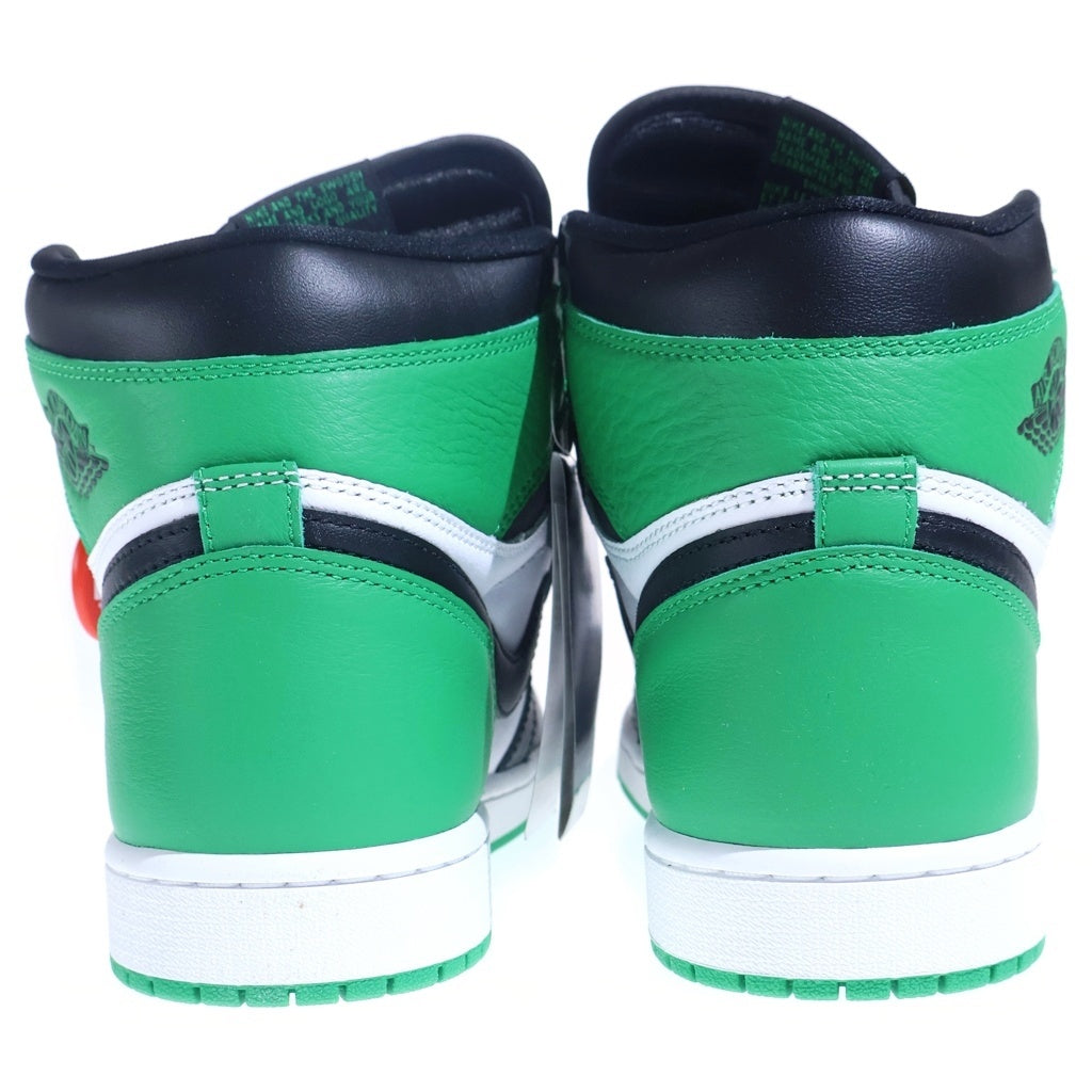 NIKE(ナイキ) AIR JORDAN 1 RETRO HIGH OG Celtics エアジョーダン 1 セルティック ローカットスニーカー ブラック/ホワイト/グリーン US9/27cm DZ5485-031