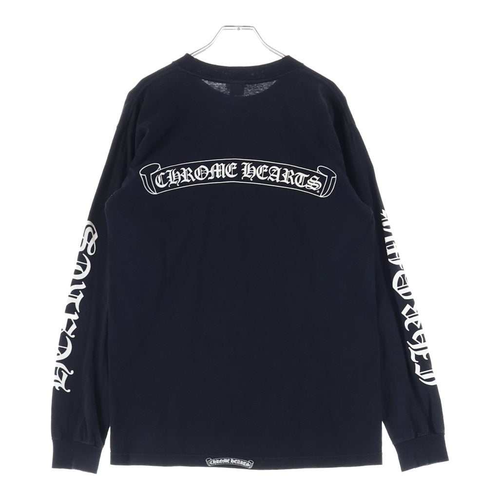 CHROME HEARTS(クロムハーツ) OLD CH SCROLL LOGO L/S TEE スクロール 
