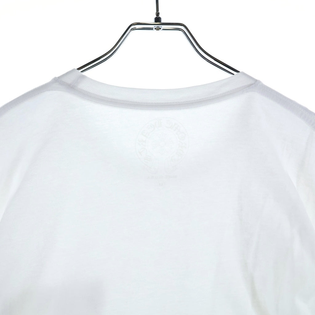 CHROME HEARTS(クロムハーツ) Honolulu Horseshoe S/S Tee ホノルル限定 バック ホースシュー クルーネック半袖Tシャツカットソー ホワイト