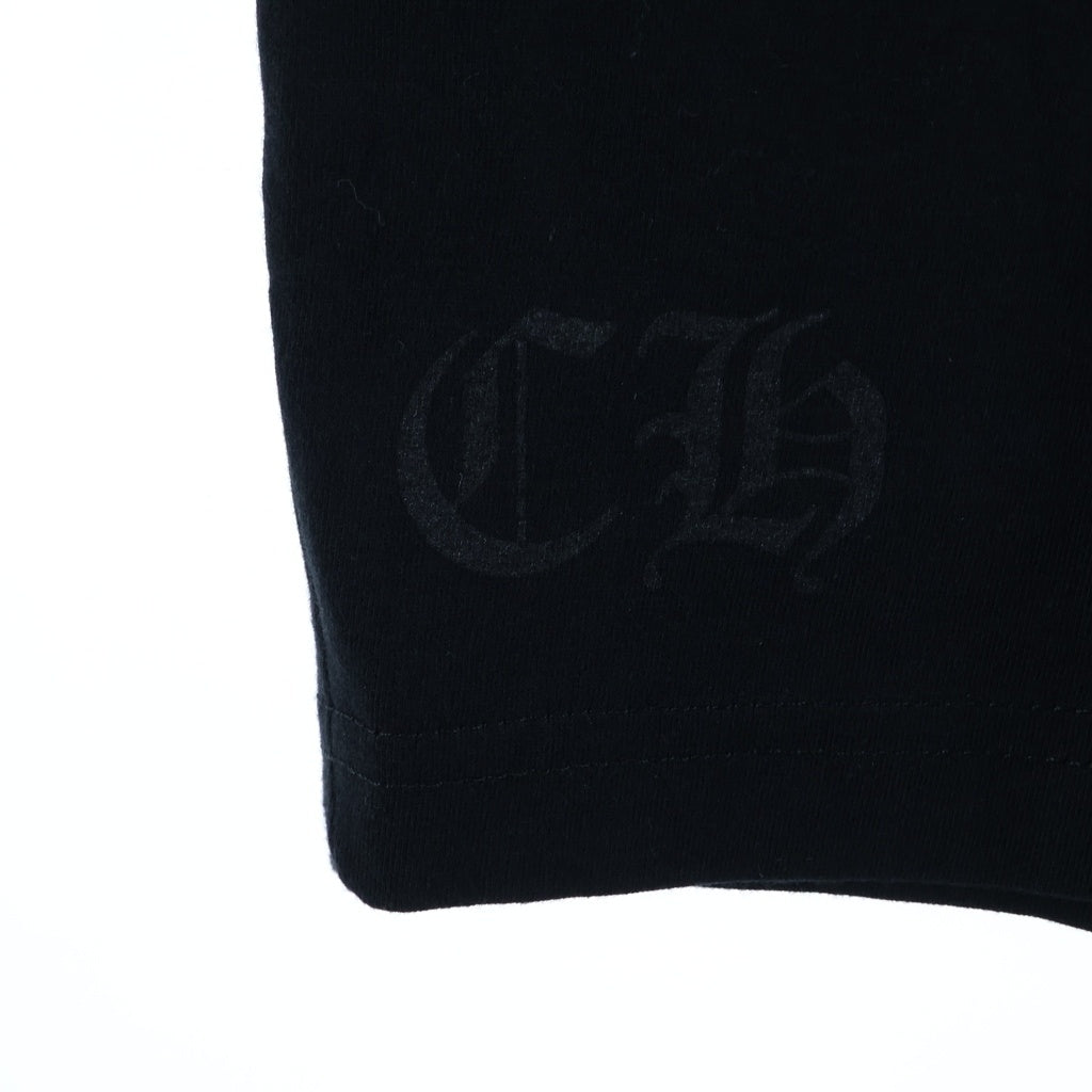CHROME HEARTS(クロムハーツ) Circle CH Plus Hollywood Fuck you サークル CHプラス ハリウッド ファックユー 半袖カットソー ブラック