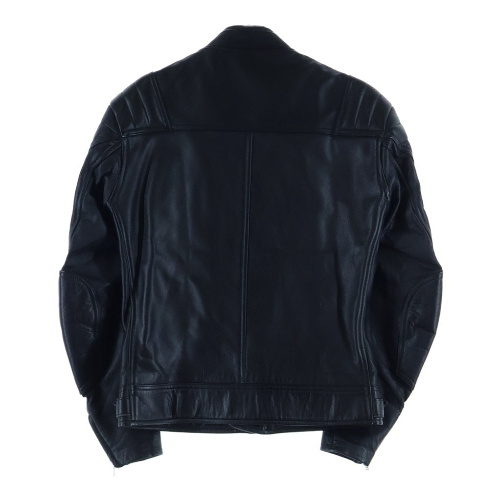 KUSHITANI(クシタニ) 80-90s VINTAGE カウレザー パデッド シングルライダースジャケット ブラック