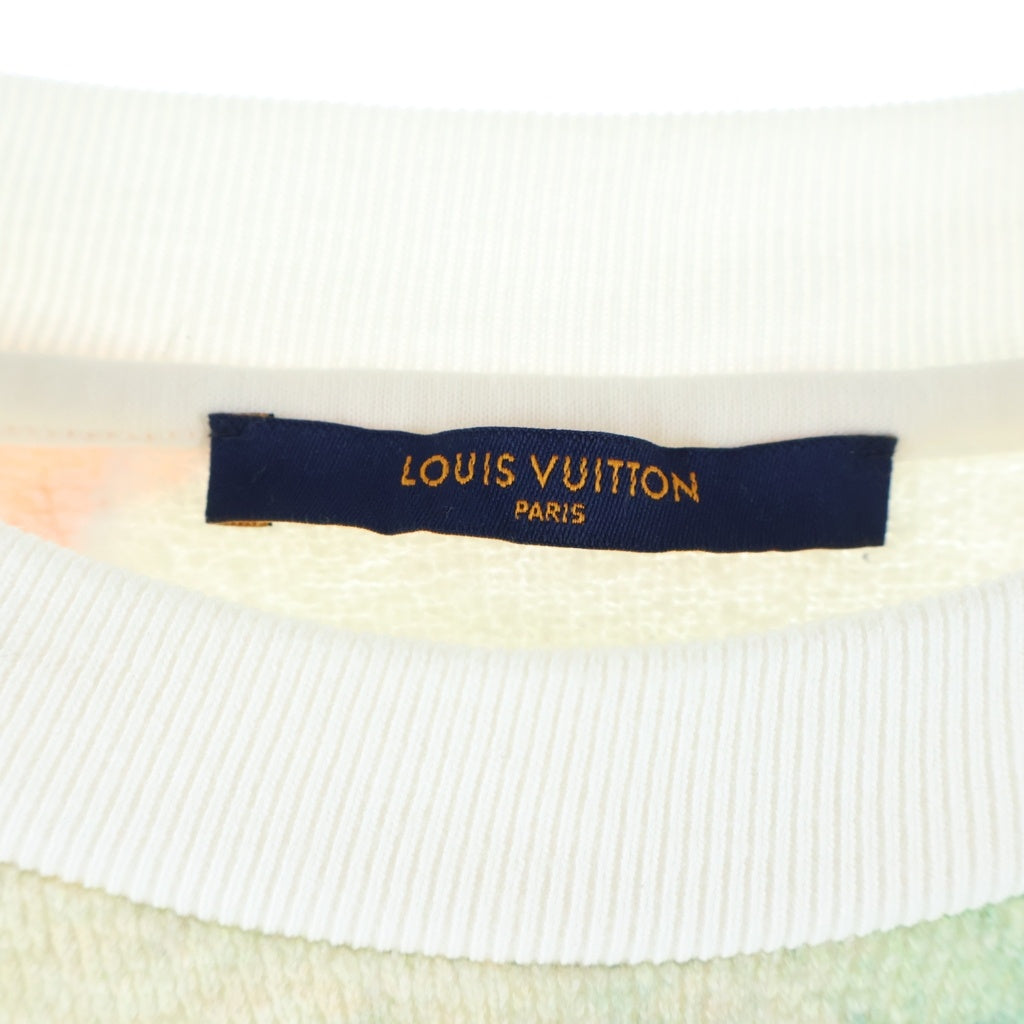 LOUIS VUITTON(ルイヴィトン) 21SS モノグラム・ウォーターカラー・ジャイアント・クルーネックトレーナー スウェット ホワイト/マルチカラー RM211V AU4 HLY02W
