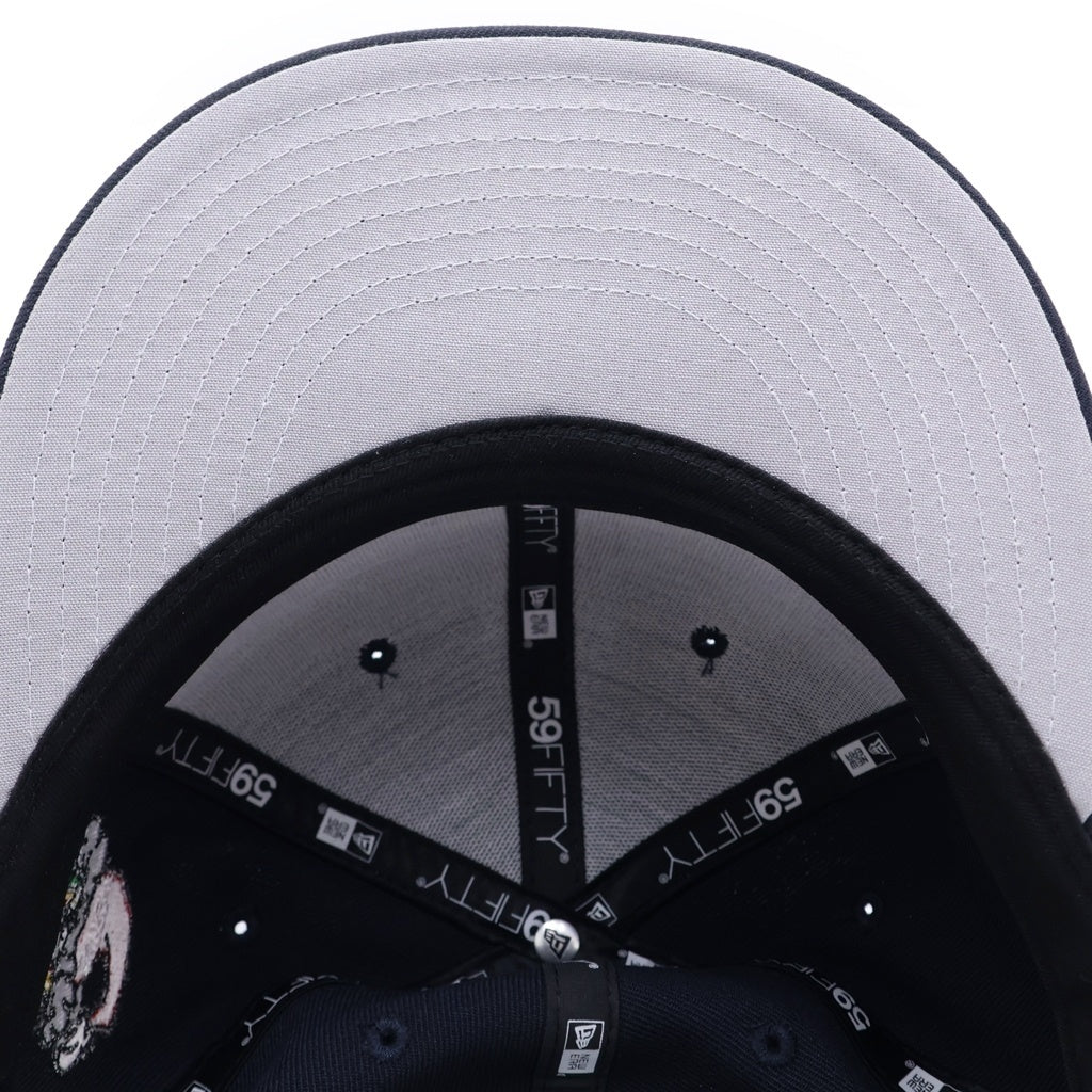 SUPREME(シュプリーム) 24AW×NEW ERA×Grinch Box Logo Cap ニューエラ グリンチ ボックスロゴ ベースボールキャップ 帽子 ネイビー
