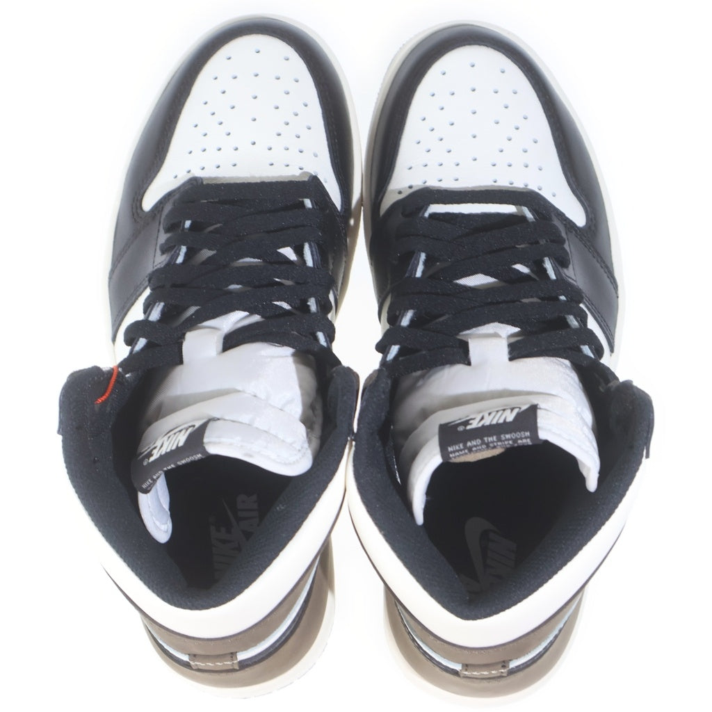 NIKE(ナイキ) AIR JORDAN 1 RETRO HIGH OG DARK MOCHA 555088-105 エアジョーダン 1 レトロ ダークモカ ハイカットスニーカー ブラック/ブラウン US8.5/26.5cm