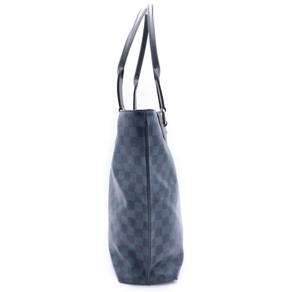 LOUIS VUITTON(ルイヴィトン) カバ ヴォワヤージュ ダミエコバルト トートバッグ ショルダーバッグ ブラック N41397