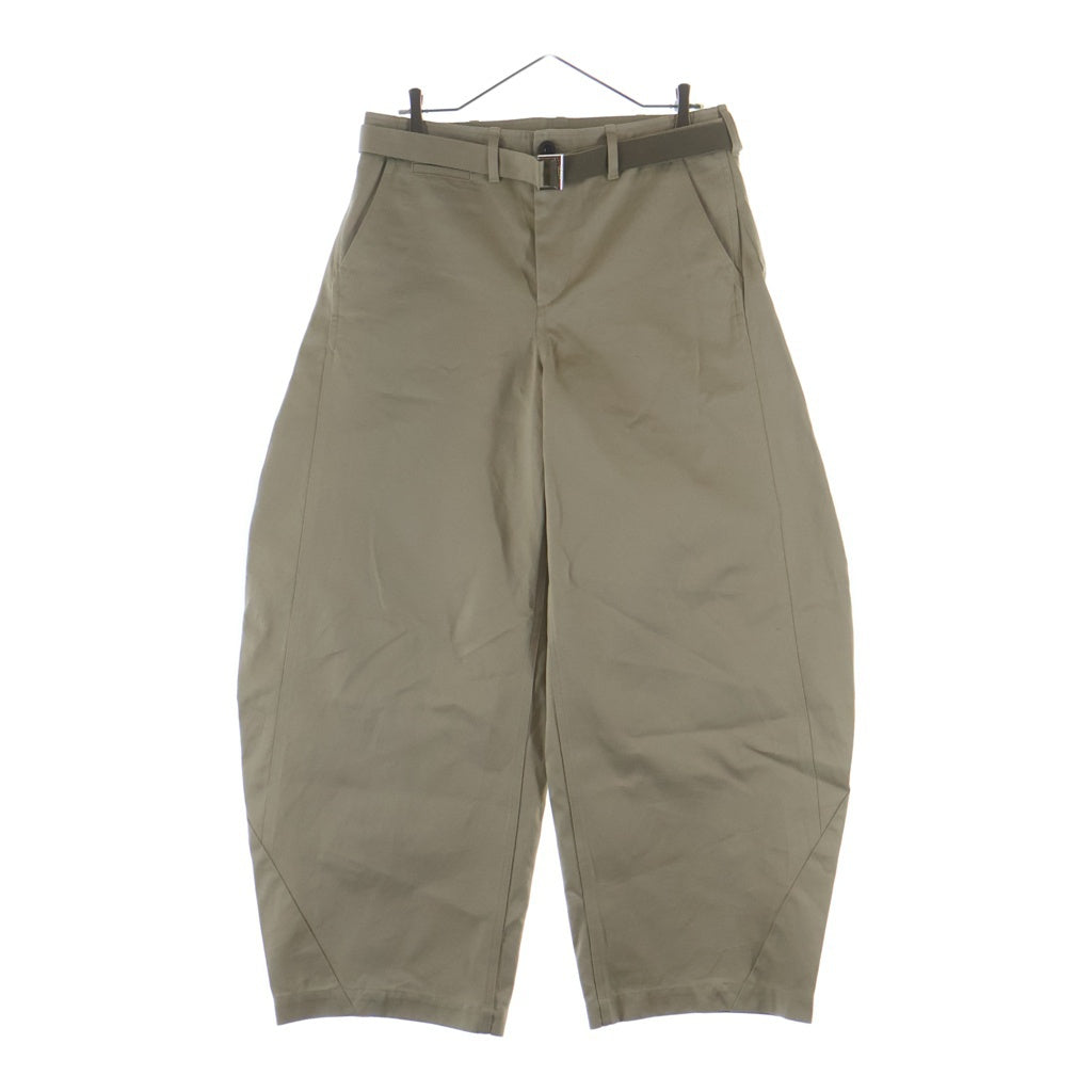 Sacai(サカイ) 26SS Cotton Chino Pants コットン チノパンツ ベージュ