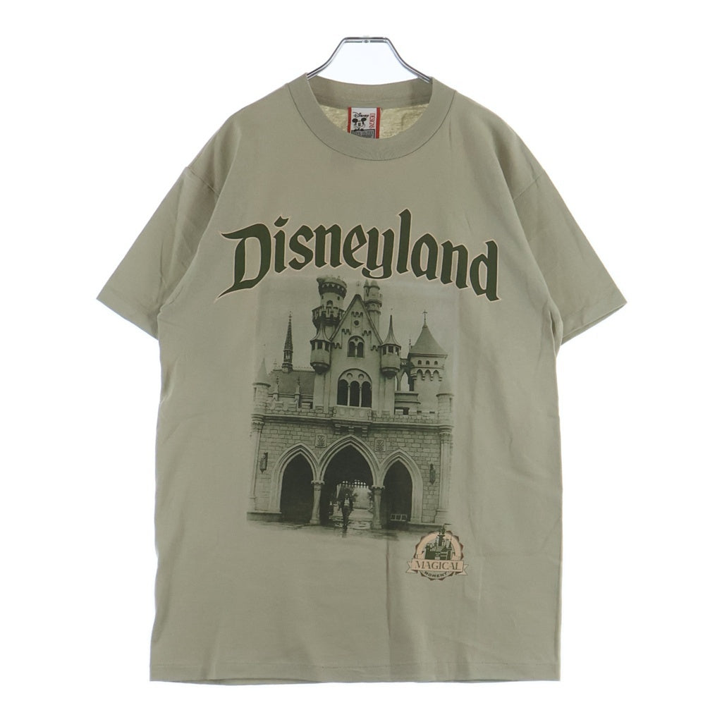 VINTAGE(ヴィンテージ) 90s Disney Land MAGICAL MOMENT 40th Tee ディズニーランド 40周年記念 半袖カットソー カーキ