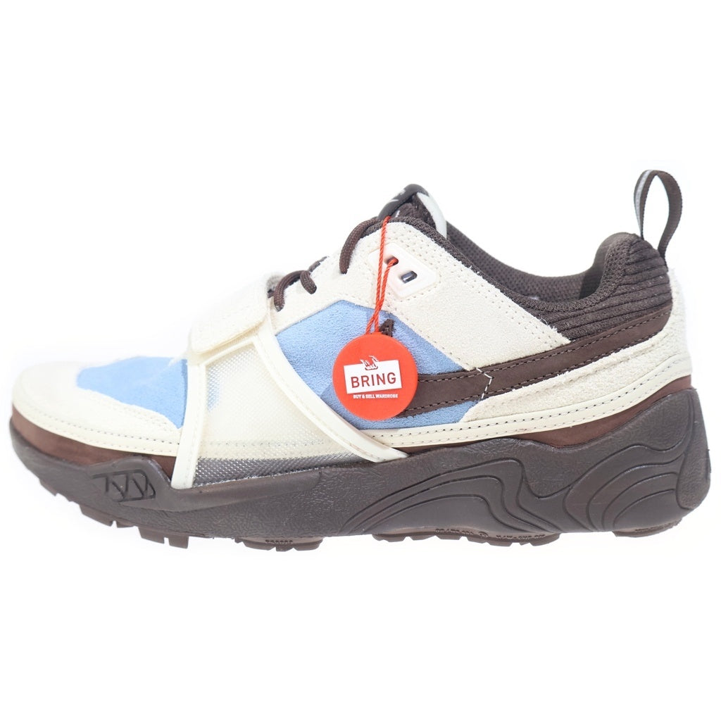 NIKE(ナイキ) ×TRAVIS SCOTT ZOOM FIELD JAXX トラヴィススコット ズーム フィールド ジャックス ローカットスニーカー ブラウン/ブルー US8/26.0cm HQ3072-400