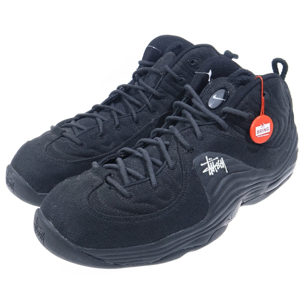 NIKE(ナイキ) ×STUSSY AIR PENNY 2 SP DQ5674-001 エアペニー2 ハイカットスニーカー US14/32.0cm ブラック