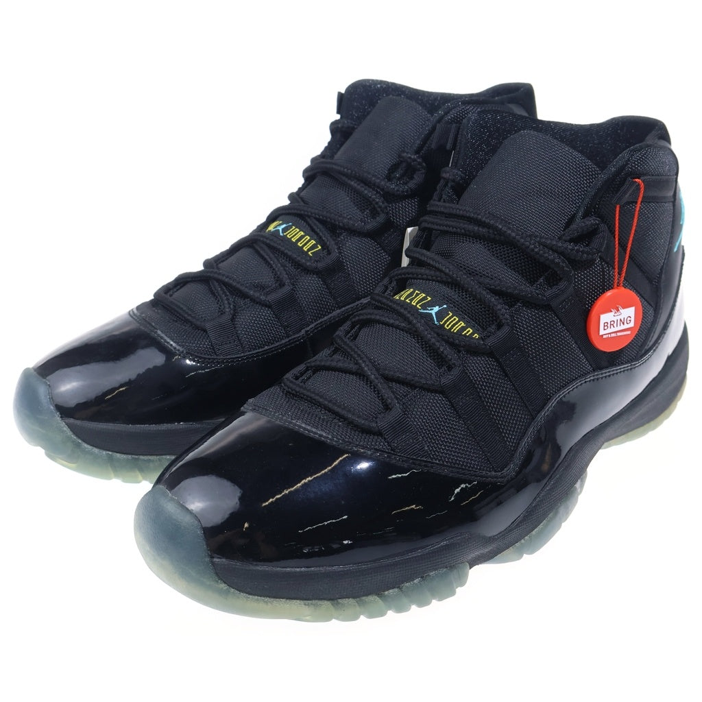 NIKE(ナイキ) 2013年製 AIR JORDAN 11 RETRO GAMMA BLUE 378037-006 エアジョーダン 11 ガンマブルー ハイカットスニーカー US14/32.0cm ブラック
