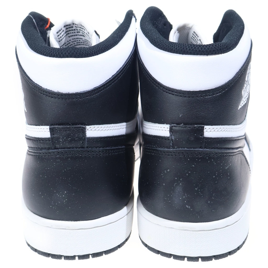 NIKE(ナイキ) 【観賞用 2013年製】AIR JORDAN 1 RETRO HIGH OG BLACK WHITE PANDA 555088-010 エアジョーダン1 パンダ ハイカットスニーカー ブラック/ホワイト US14/32cm
