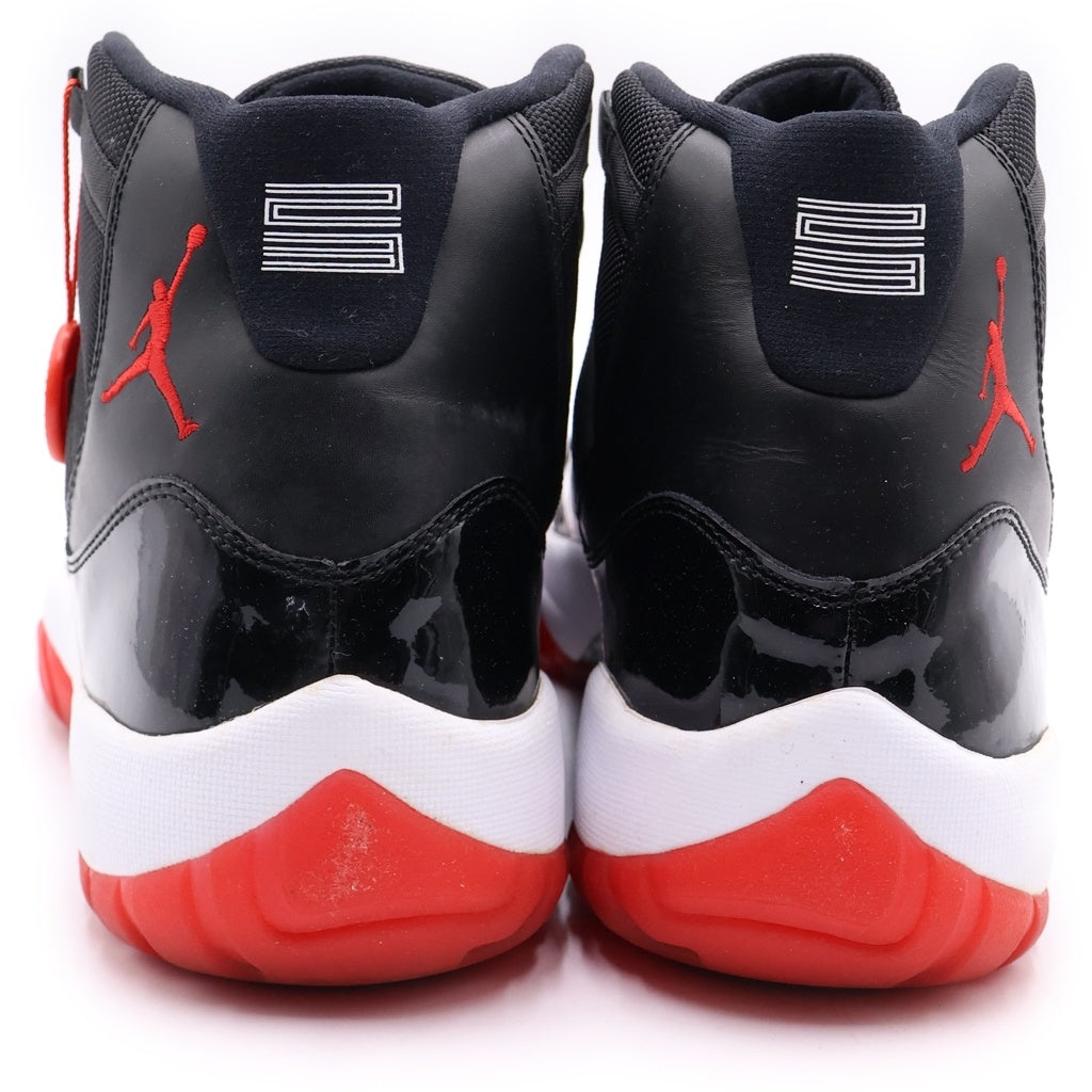 NIKE(ナイキ) AIR JORDAN 11 RETRO BRED 378037-010 エアジョーダン11 レトロ ブレッド ハイカットスニーカー ブラック/レッド US13/31cm