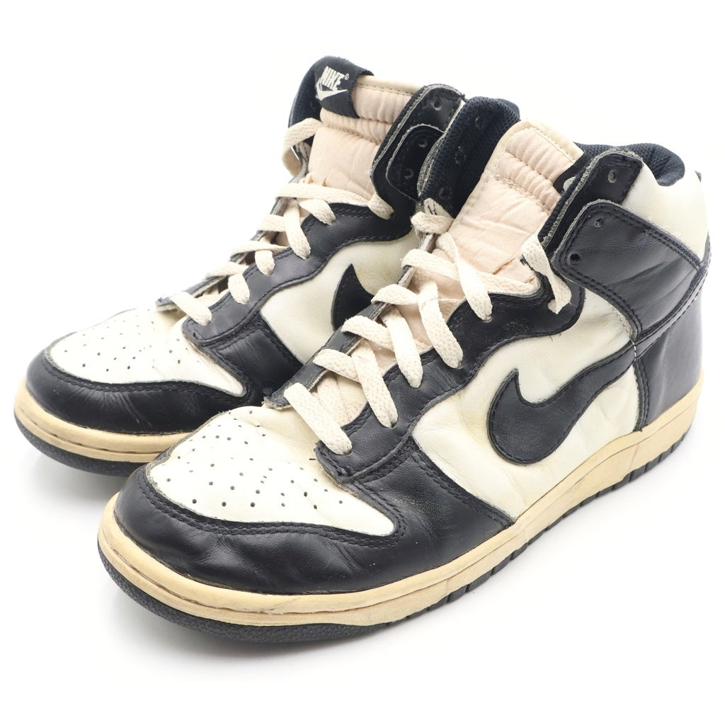 NIKE(ナイキ) 【観賞用2008年製】DUNK HIGH VNTG 318850-101 ダンクハイ ヴィンテージ パンダ ハイカットスニーカー ブラック/ホワイト US8.5/26.5cm