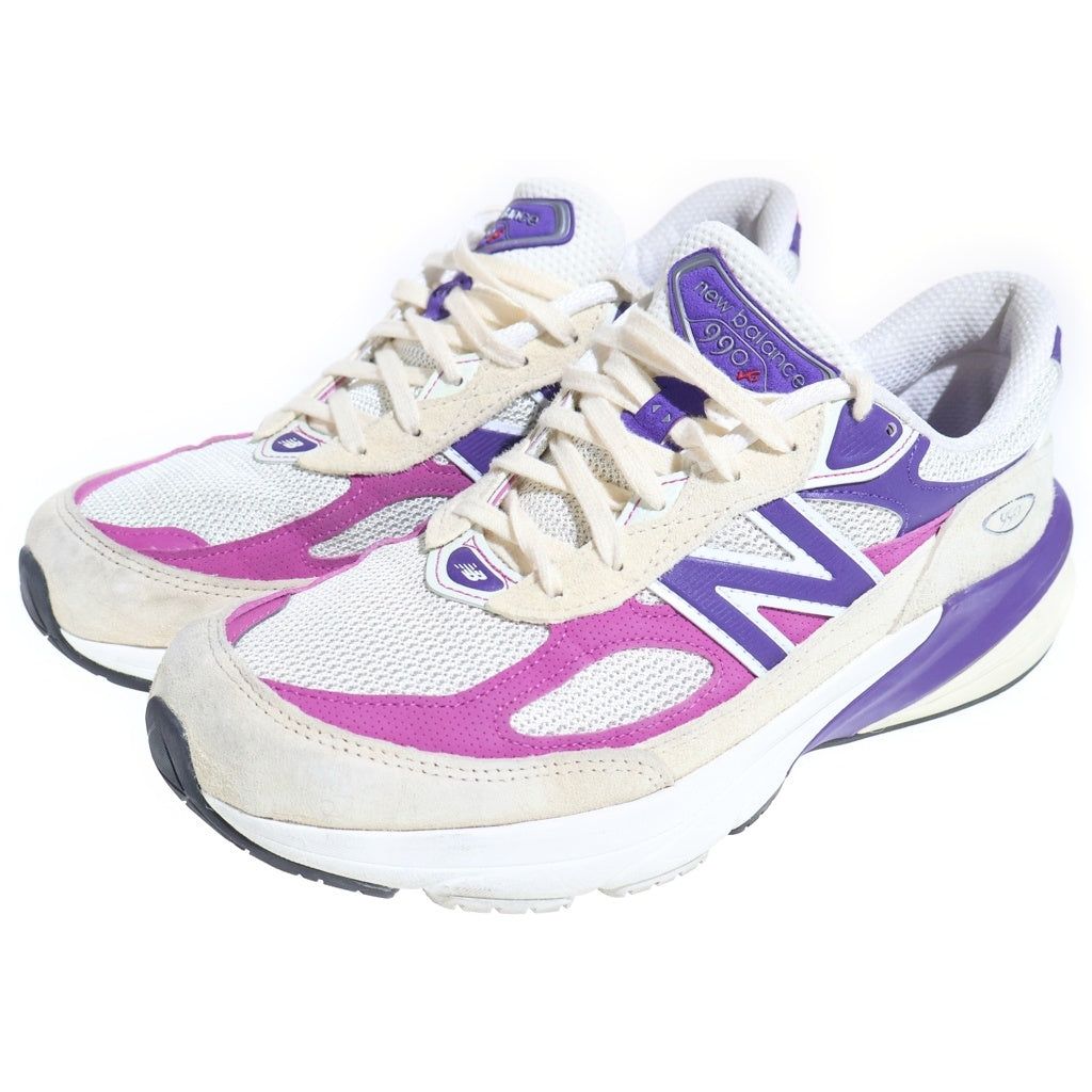 New Balance(ニューバランス) U990TD6 レースアップ ローカットスニーカー ホワイト US8.5/26.5cm