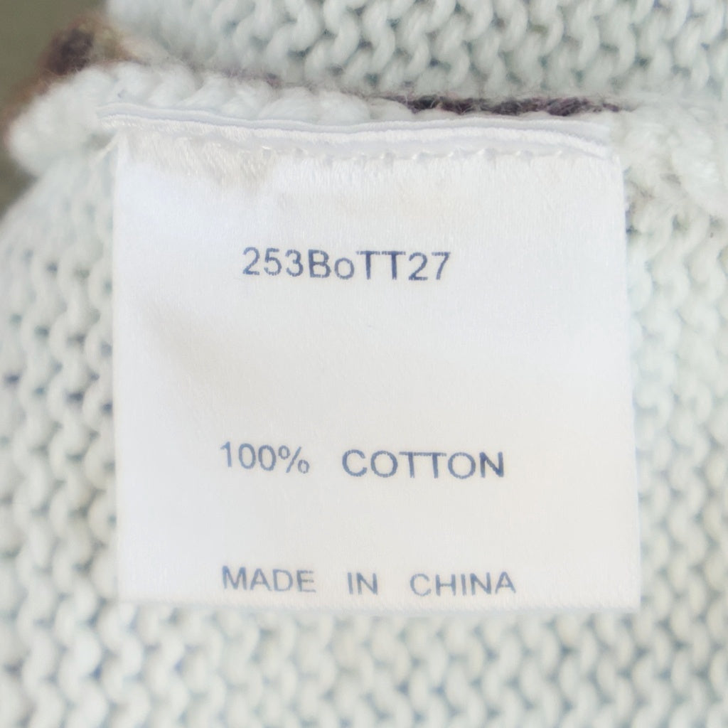 BoTT(ボット) Camo Printed Knit カモ柄 ライトセーター ブラウン 253BoTT27