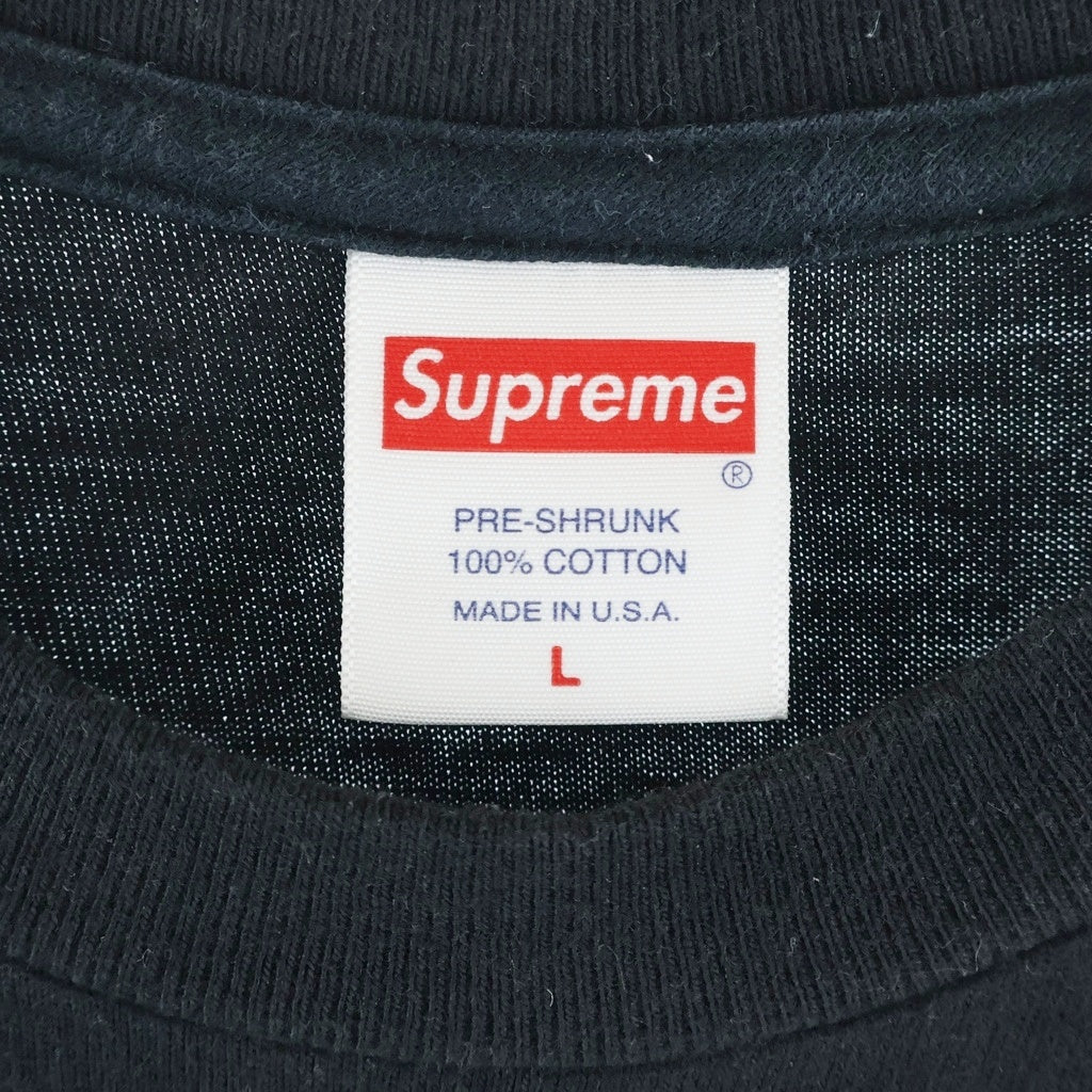 SUPREME(シュプリーム) 19AW Mary J. Blige Tee メアリーJブライジ フォトプリント 半袖Tシャツ カットソー ブラック