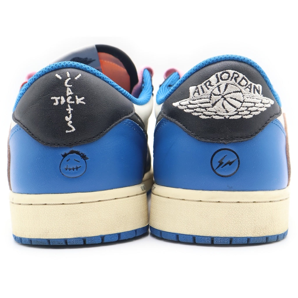 NIKE(ナイキ) ×TRAVIS SCOTT FRAGMENT DESIGN AIR JORDAN 1 LOW OG SP トラヴィススコット フラグメント エアジョーダン1 ローカットスニーカー US11/29.0cm DM7866-140