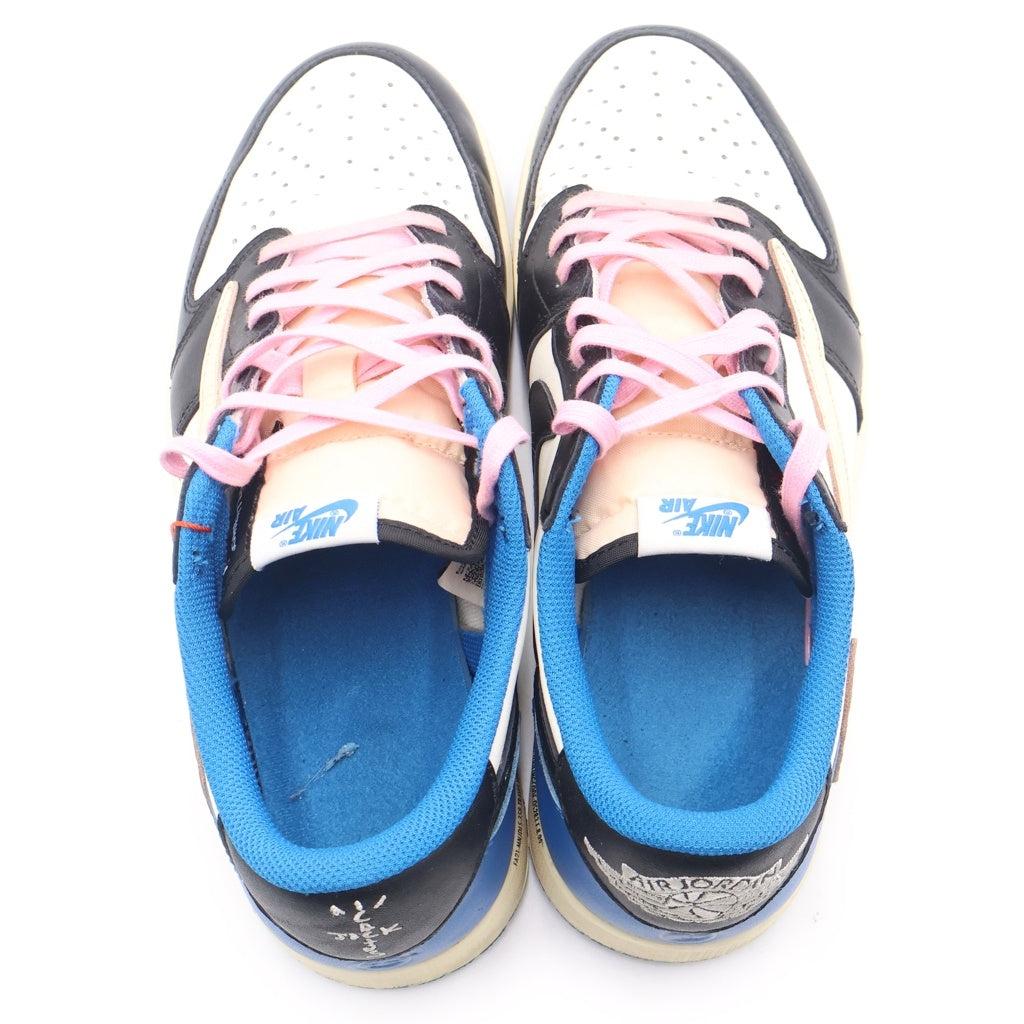 NIKE(ナイキ) ×TRAVIS SCOTT FRAGMENT DESIGN AIR JORDAN 1 LOW OG SP トラヴィススコット フラグメント エアジョーダン1 ローカットスニーカー US11/29.0cm DM7866-140