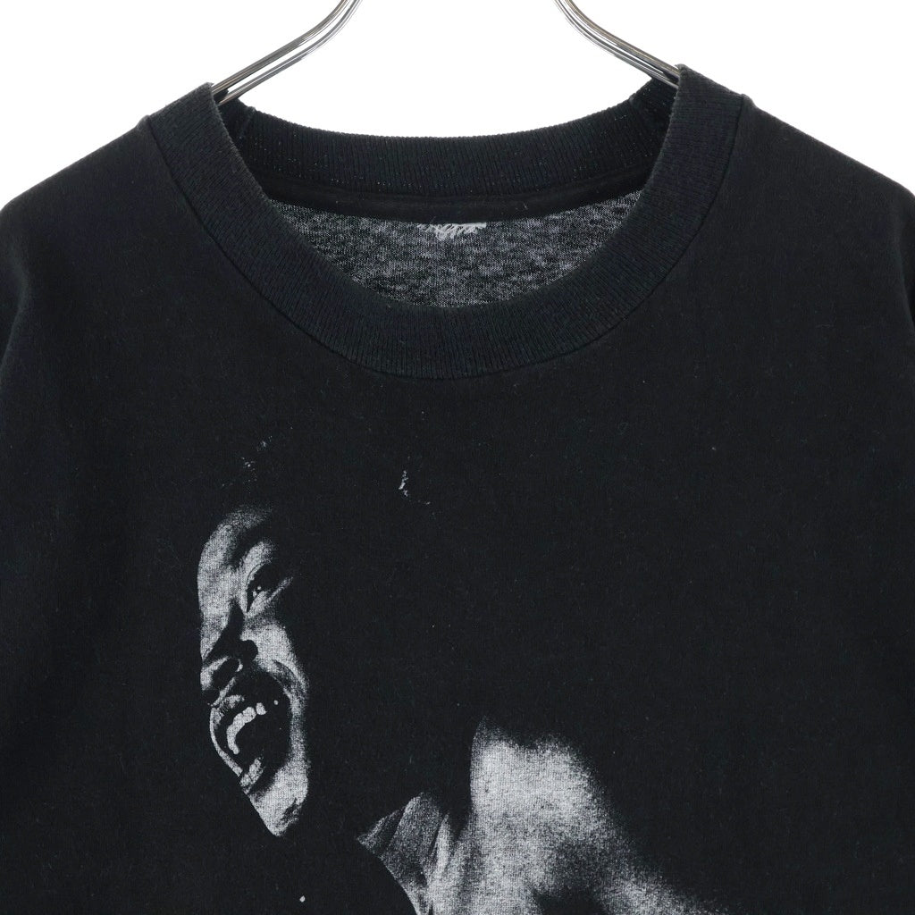 VINTAGE(ヴィンテージ) 90s Sarah Vaughan サラヴォーン フロントプリント 半袖Tシャツカットソー ブラック