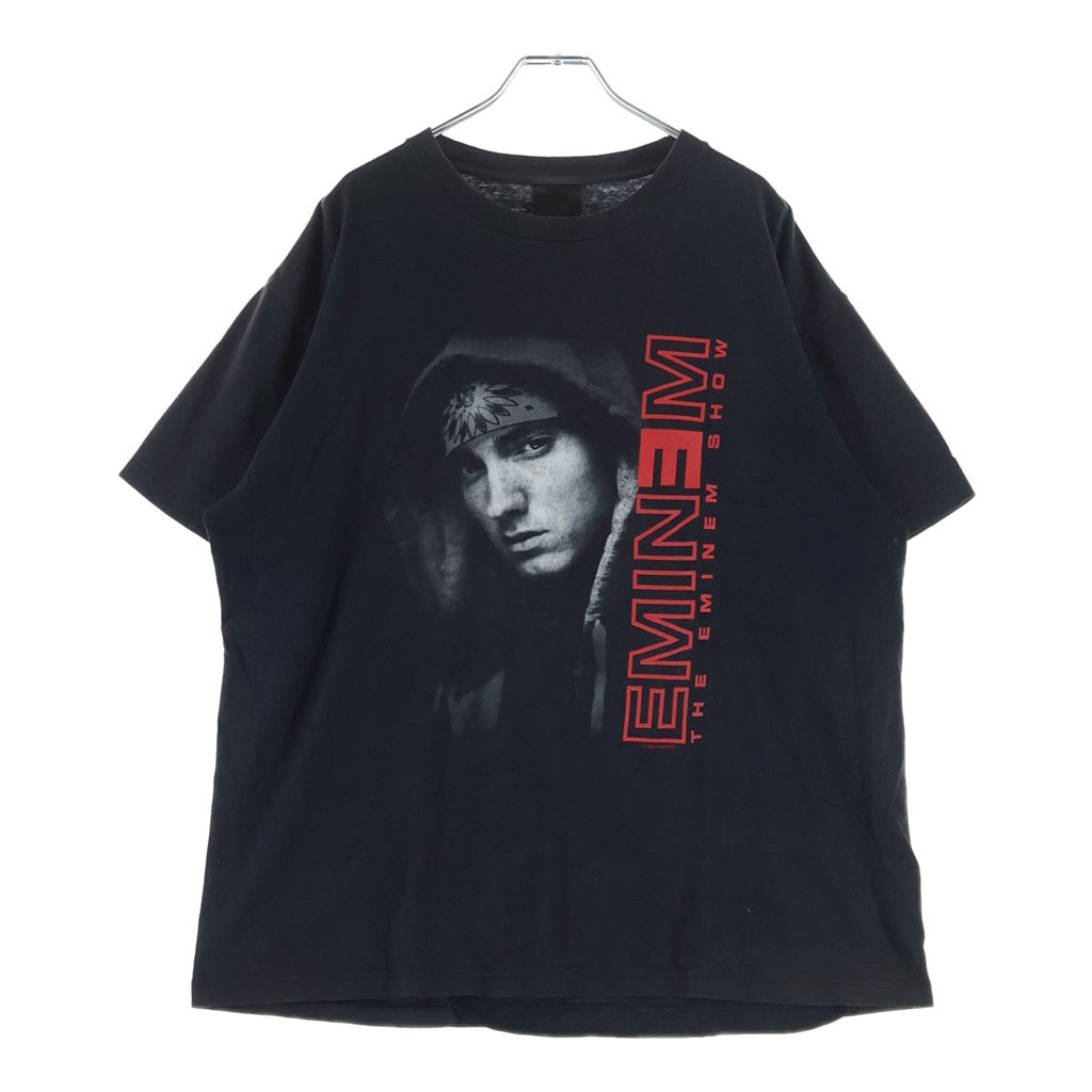 VINTAGE(ヴィンテージ) 00s EMINEM 2003 THE EMINEM SHOW エミネム ツアー半袖Tシャツカットソー ブラック